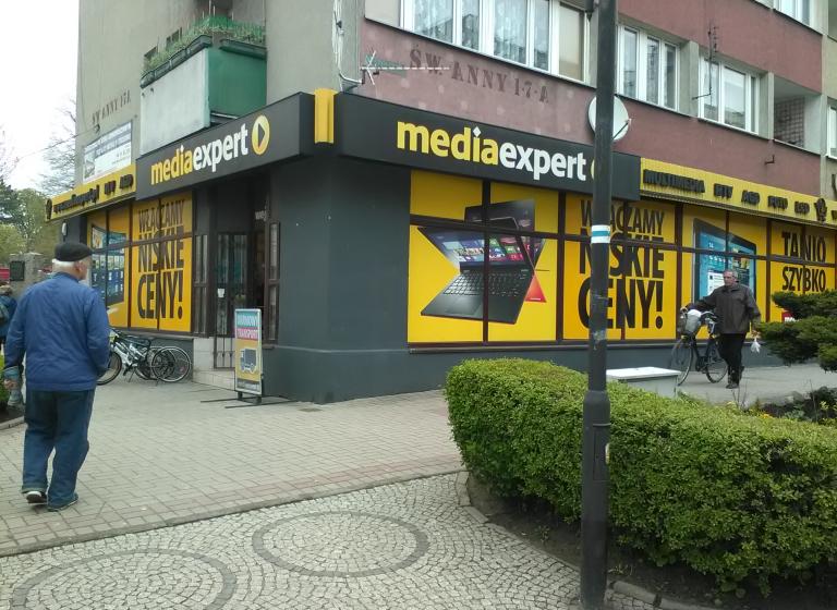 Mediaexpert Strzegom, ul. Św. Anny 1 Mapa Sieć sklepów RTV, AGD